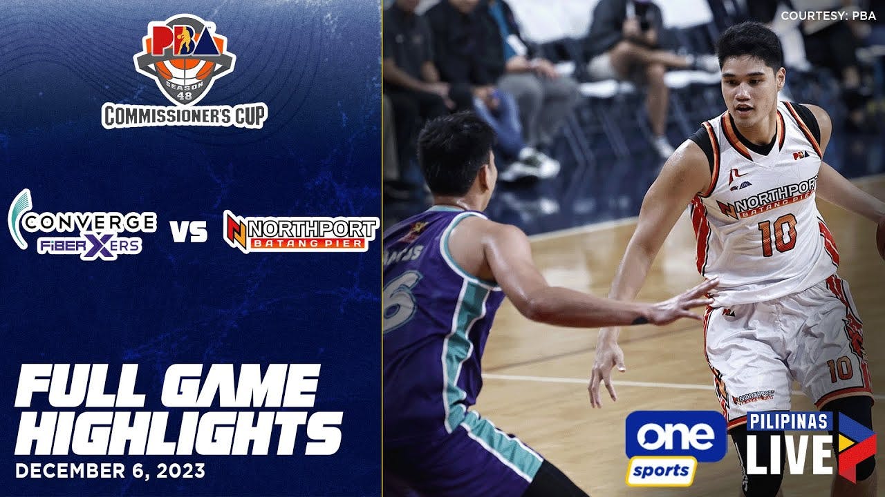 NorthPort overpowers Converge for fourth win in PBA Commissioner